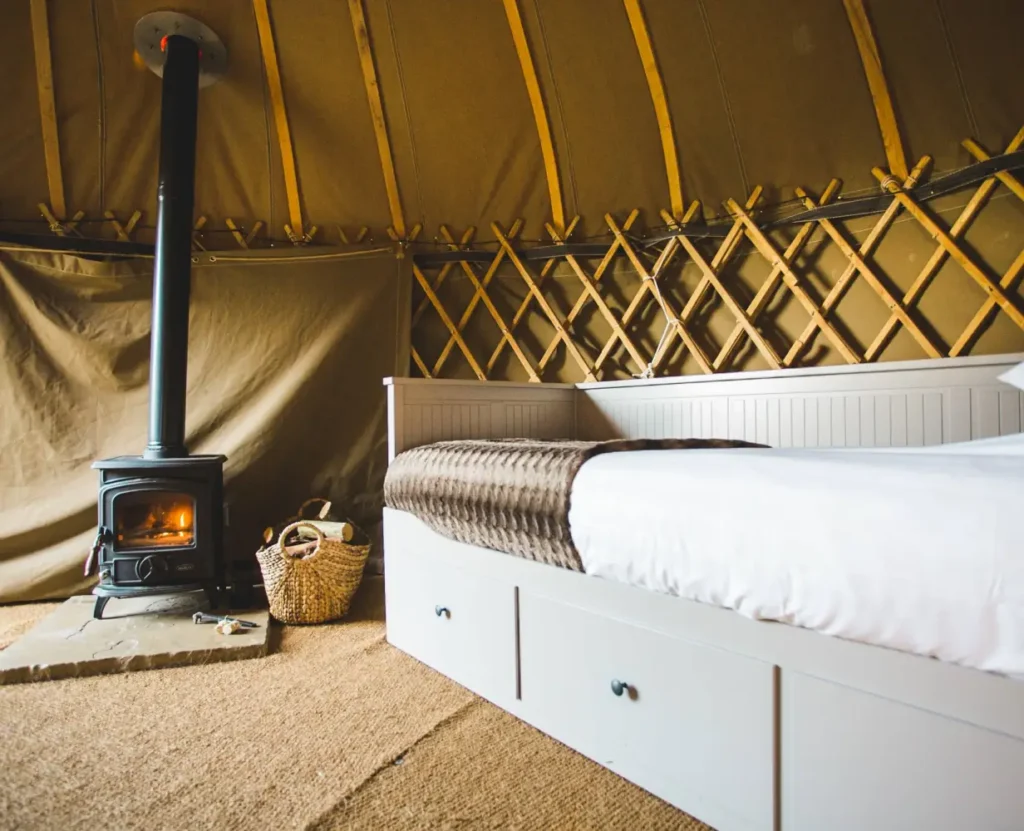 yurt interior