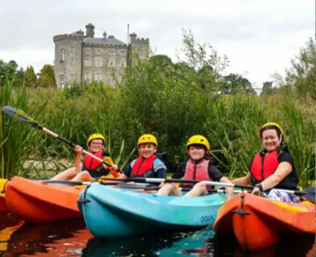 People in Kayaks
