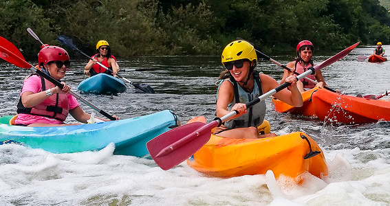 kayaking in slane