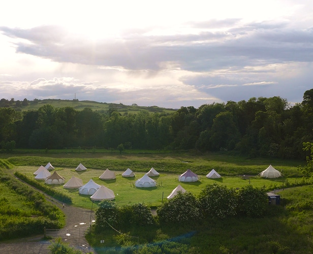 bell tents village