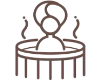 hot tub icon dark
