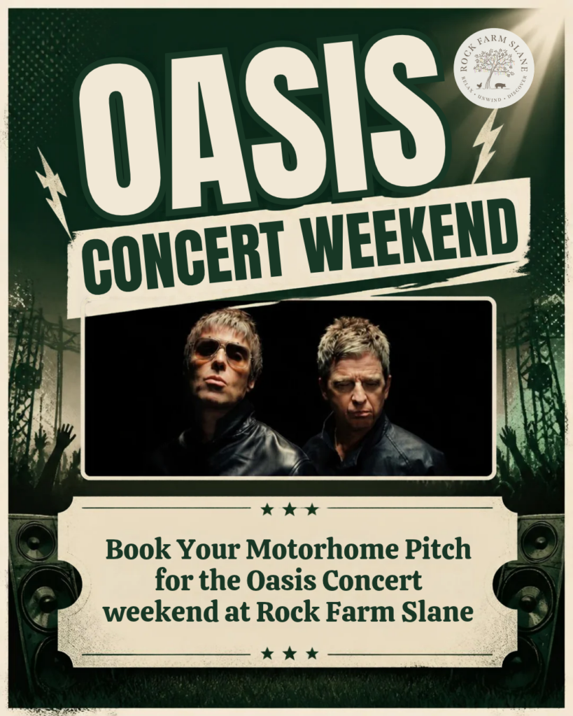 Motorhome Pitch Booking Flyer