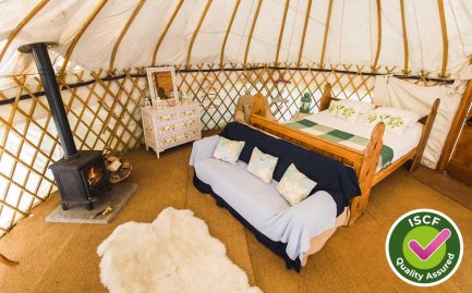 Rock Farm Self Catering Glamping Yurts Quality Assured By ISCF