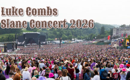 Luke Combs Poster Luke Combs Glamping and Motorhomes at Rock Farm Slane July 2026